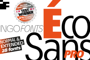 Éco Sans Pro Family: The Smart Typeface for Small Business Branding